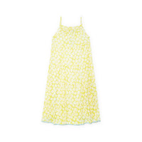Bonton dresses Bonton Yellow Print Womens Maxi Dress