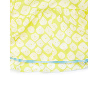 Bonton dresses Bonton Yellow Print Womens Maxi Dress