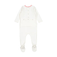 Bonton footies Bonton White Heart Footie