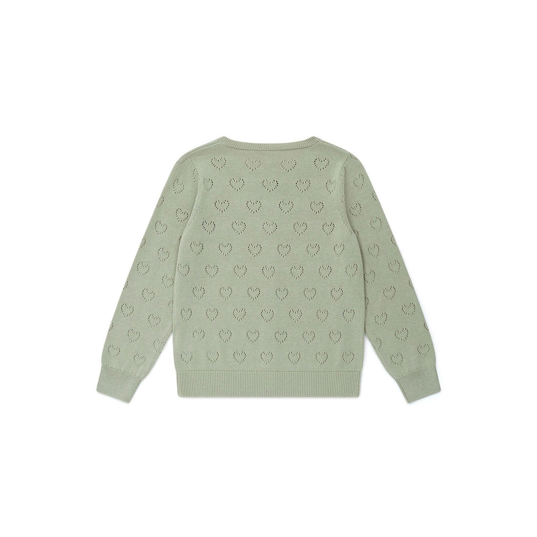 Bonton knitwear Bonton Green Openwork Cardigan