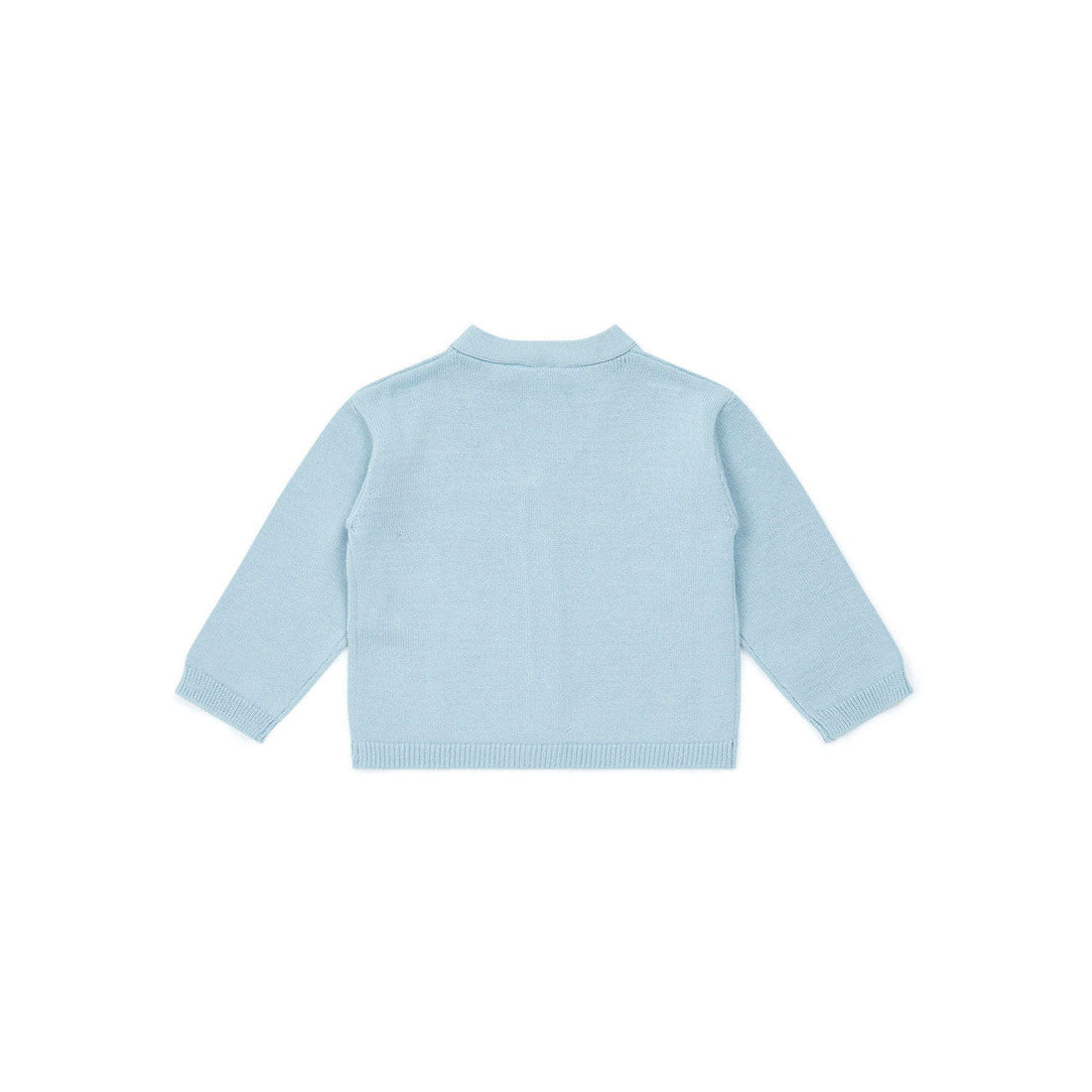 Bonton knitwear Bonton Light Blue Baby Cardigan