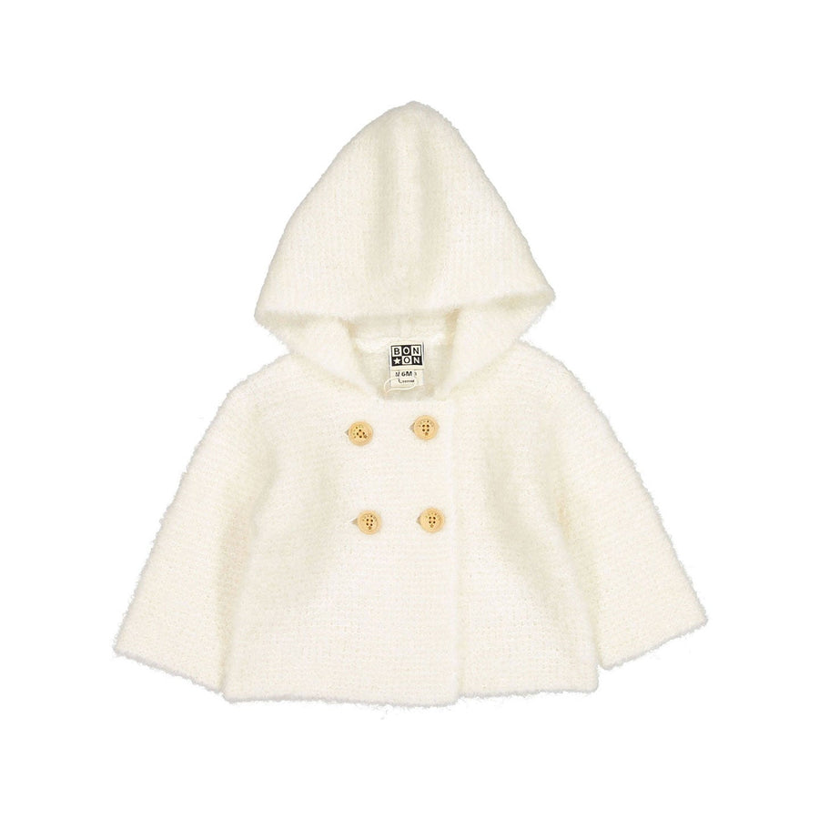 Bonton Outerwear Bonton Cream Miro Baby Jacket