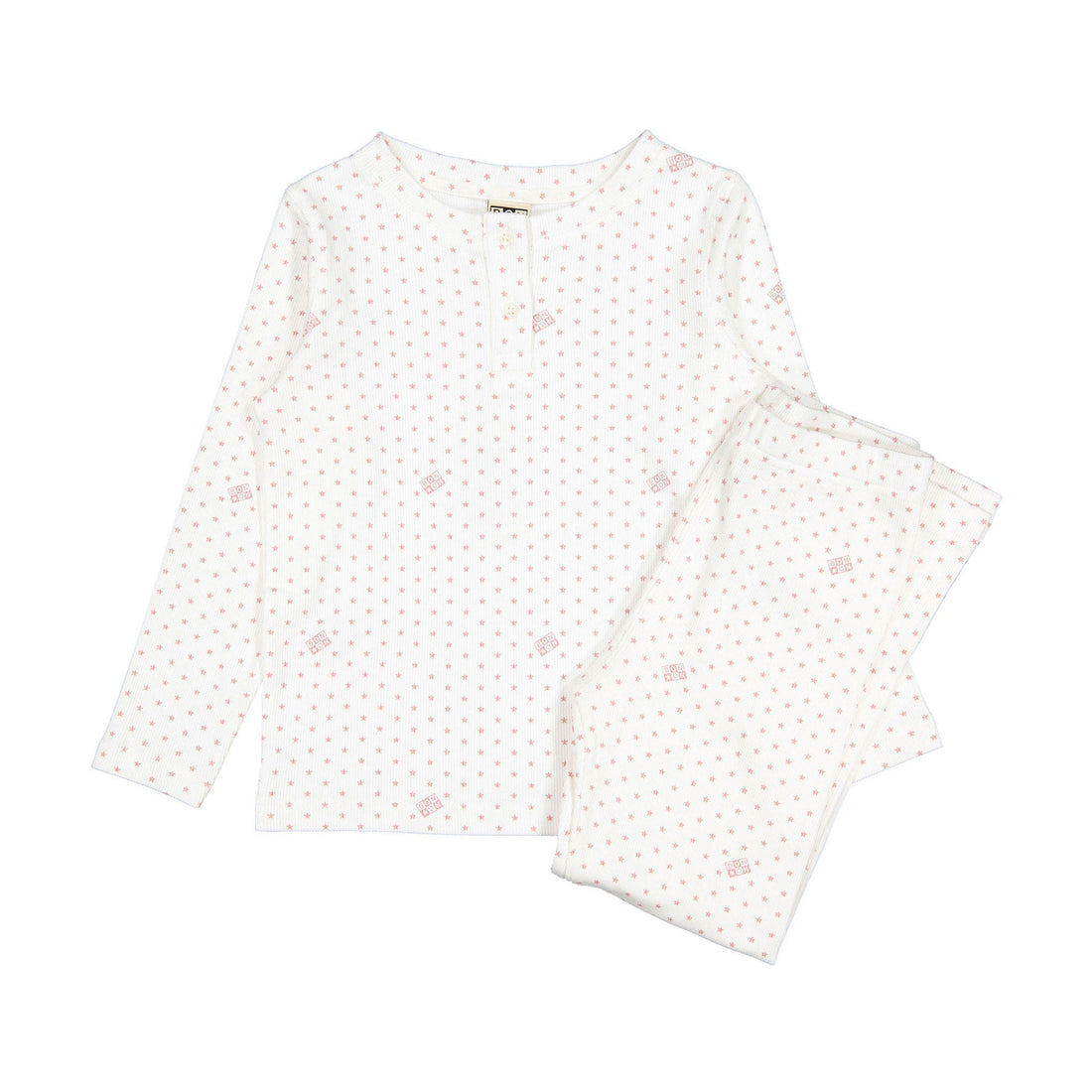 Bonton pajamas Bonton Rose Logo Pajamas