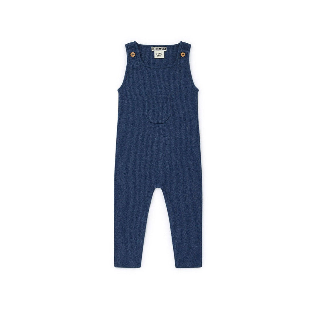 Bonton rompers Bonton Blue Knit Jumpsuit