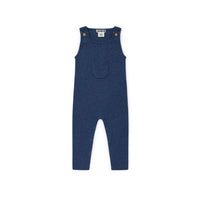 Bonton rompers Bonton Blue Knit Jumpsuit