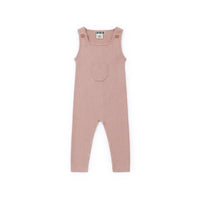 Bonton rompers Bonton Pale Rose Knit Jumpsuit