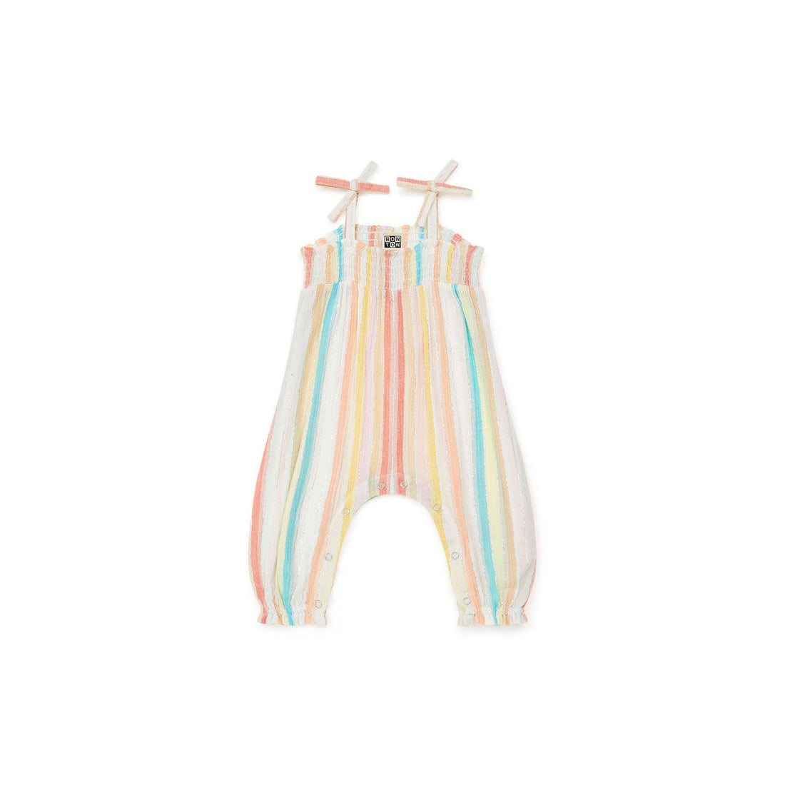 Bonton rompers Bonton Stripes Rage Baby Jumpsuit