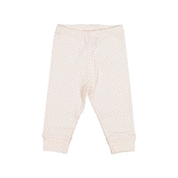 Bonton sets Bonton Pale Rose Ribbed Pois Baby Set