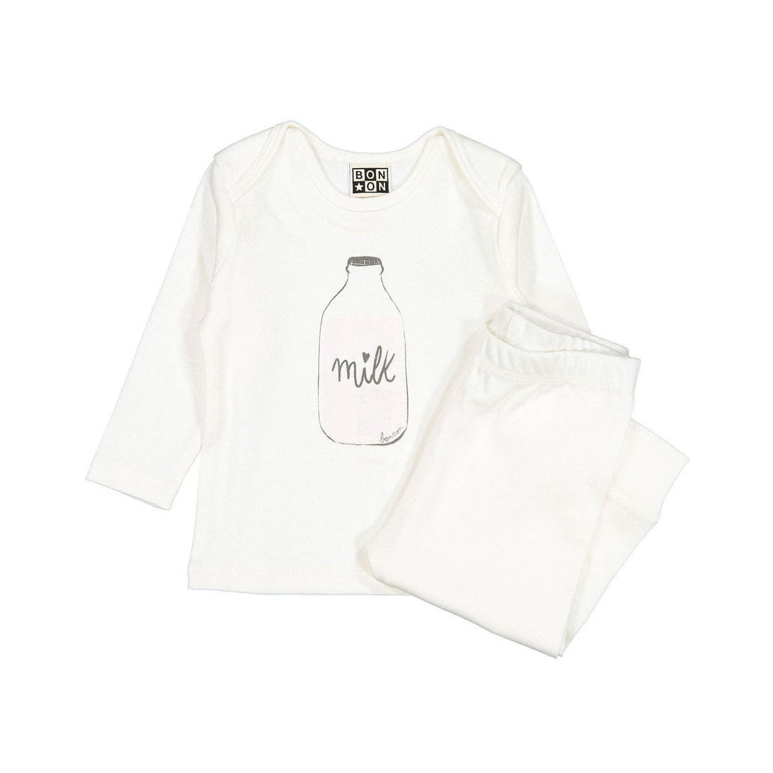 Bonton sets Bonton White Milk Baby Set