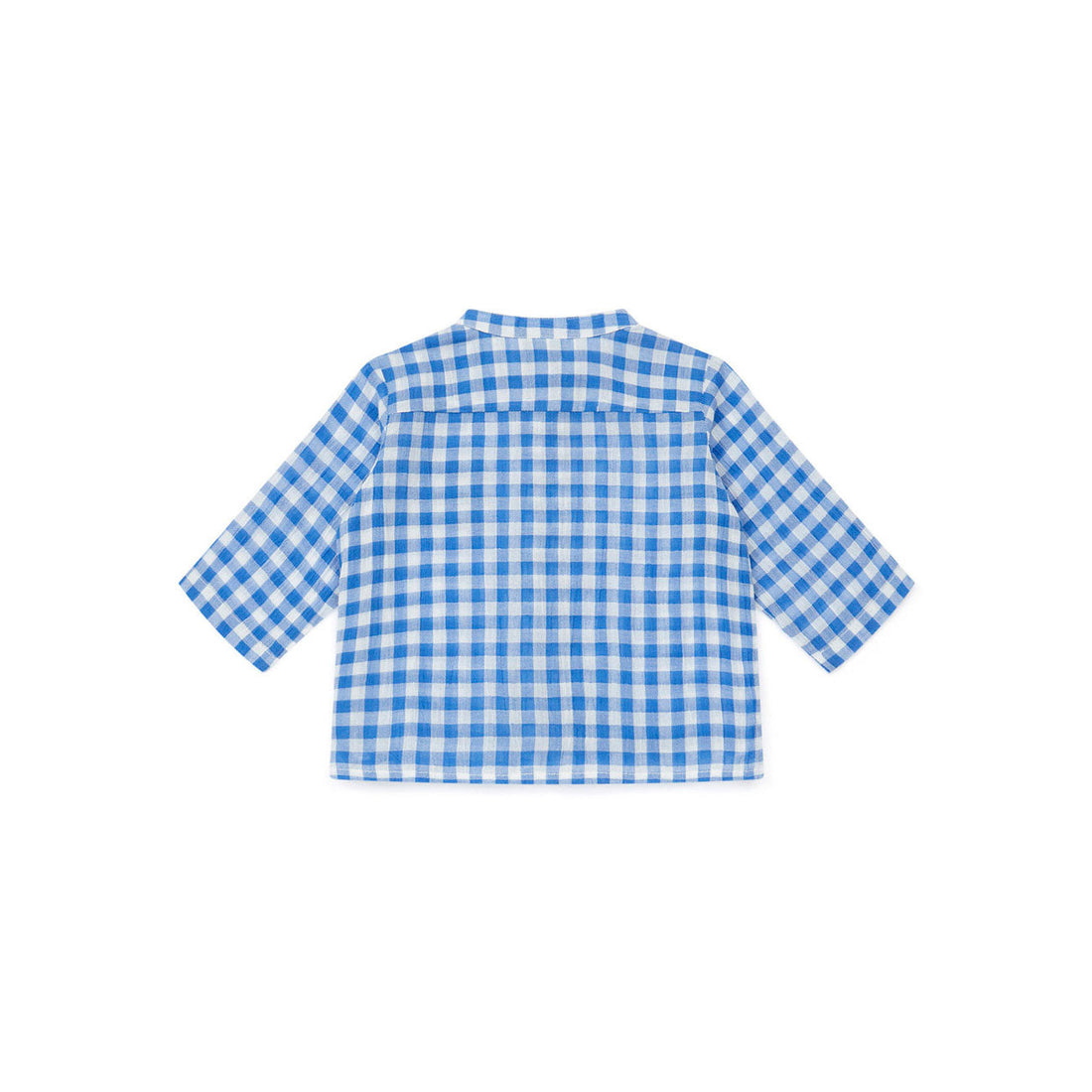 Bonton shirts Bonton Blue Vichy Baby Tunic