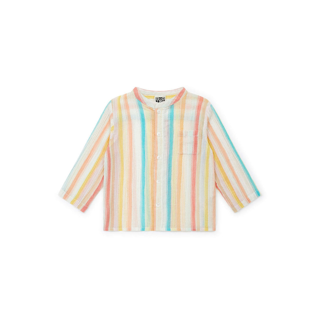 Bonton shirts Bonton Stripes Baby Tunic