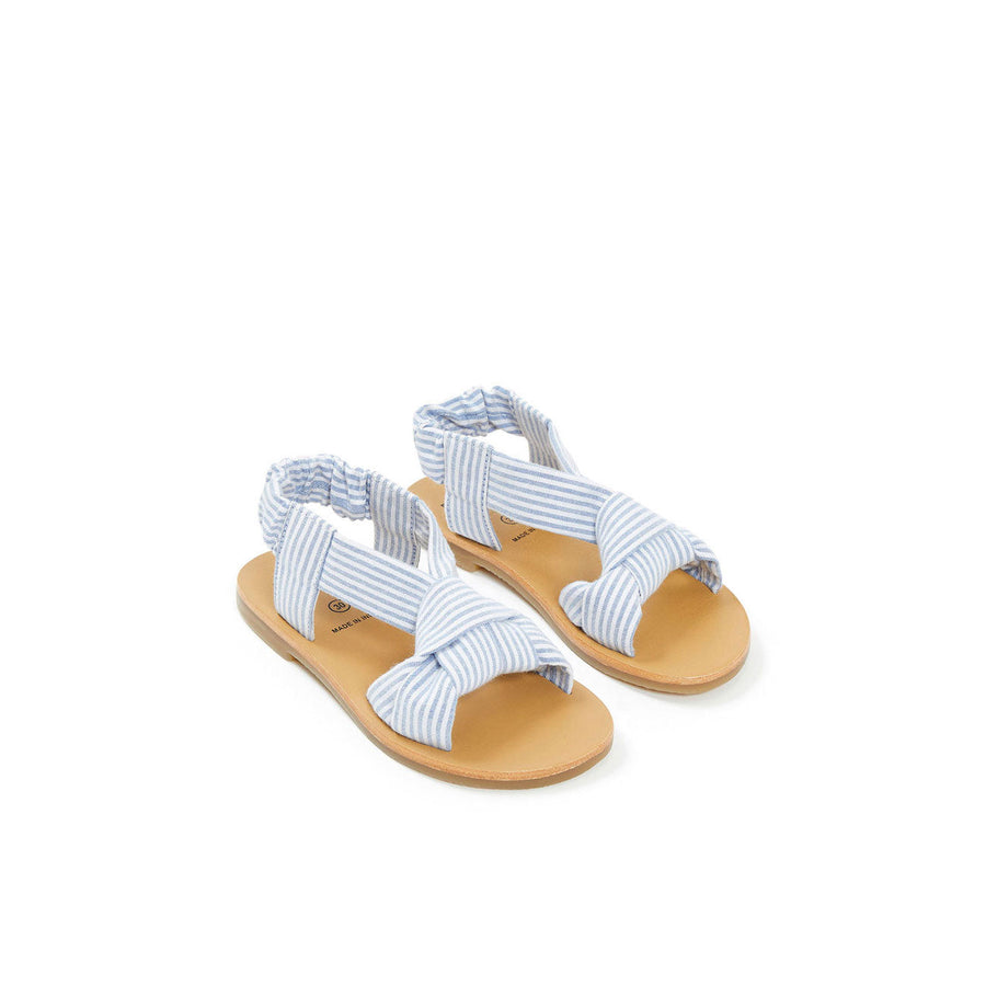 Bonton shoes Bonton Denim Stripe Cloth Sandals