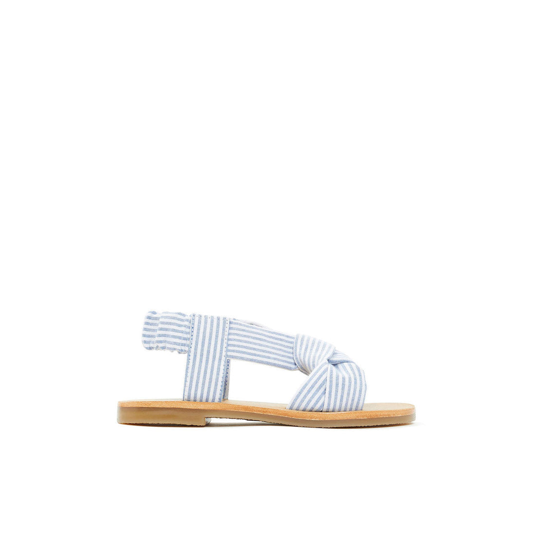 Bonton shoes Bonton Denim Stripe Cloth Sandals