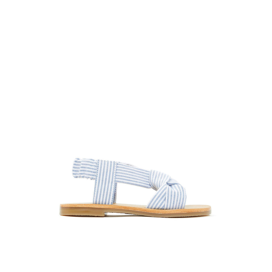 Bonton shoes Bonton Denim Stripe Cloth Sandals