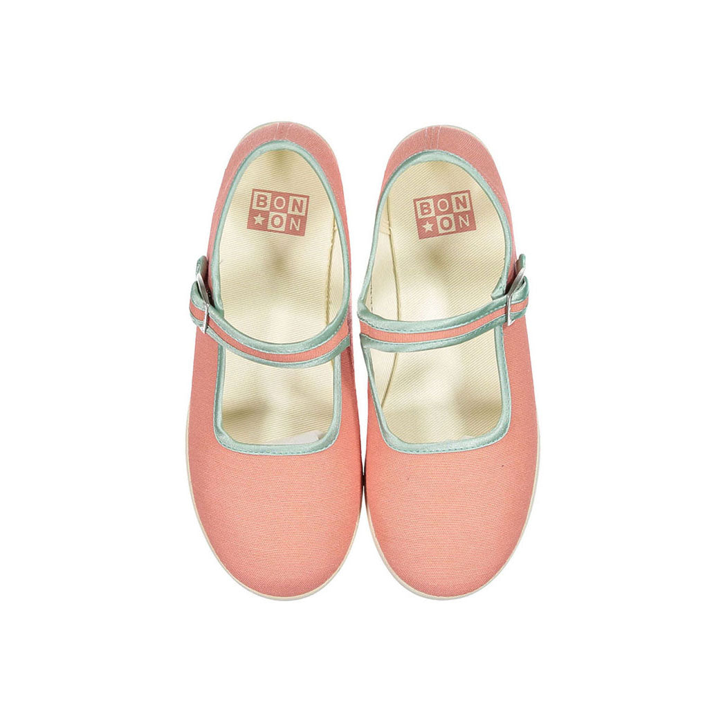 Bonton shoes Bonton Pale Rose Jane Mary Janes