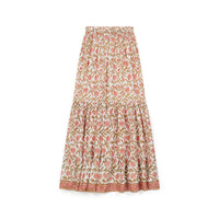 Bonton skirts Bonton Poppy Print Solal Womens Maxi Skirt