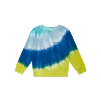 Bonton sweatshirts Bonton Blue Tie Dye Sweatshirt