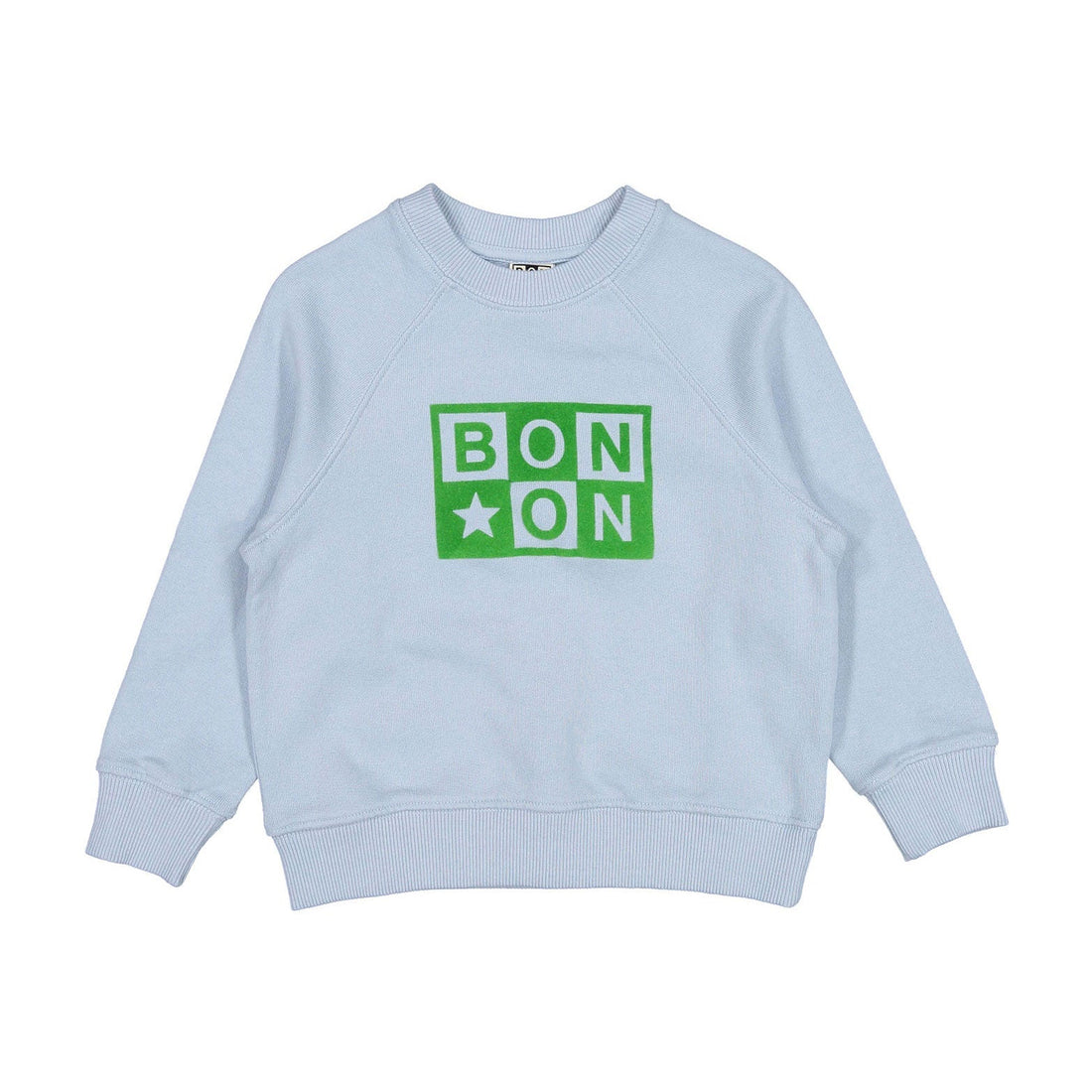 Bonton sweatshirts Bonton Light Blue Logo Sweatshirt