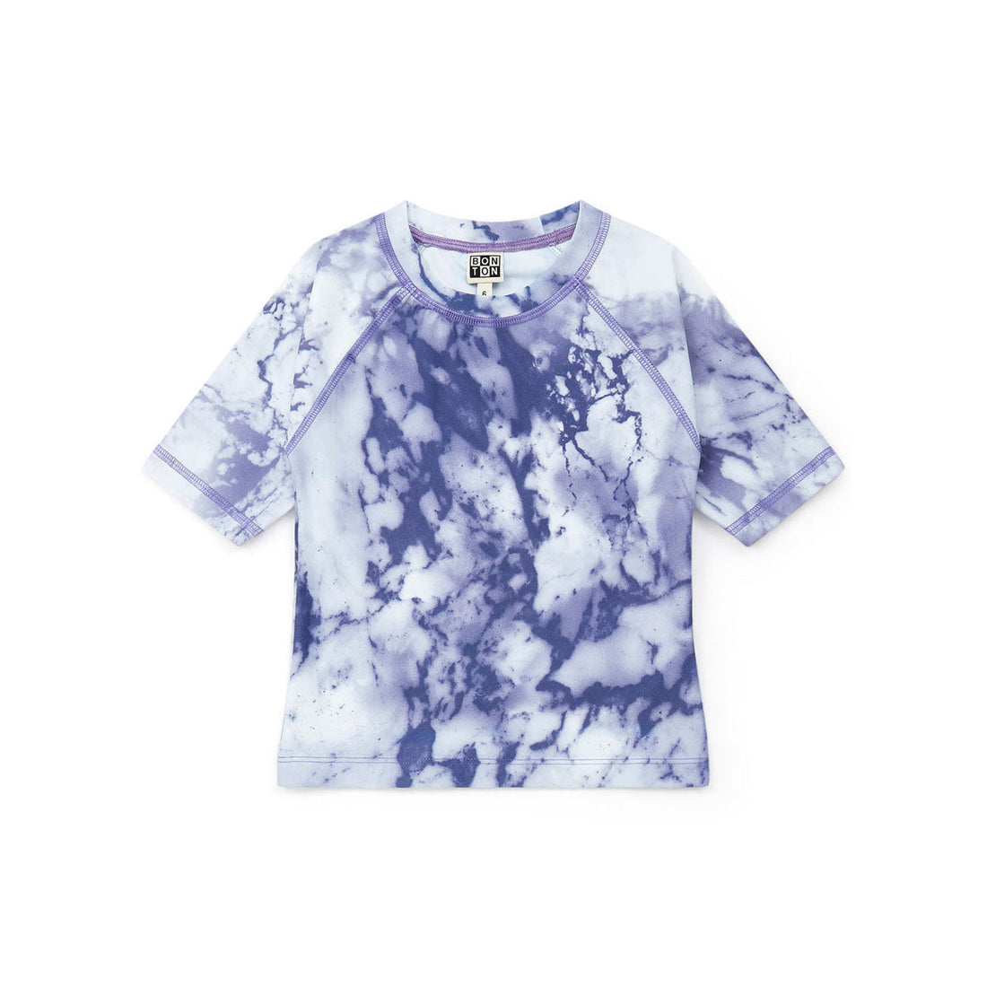 Bonton tees Bonton Blue Tie Dye SwimTee
