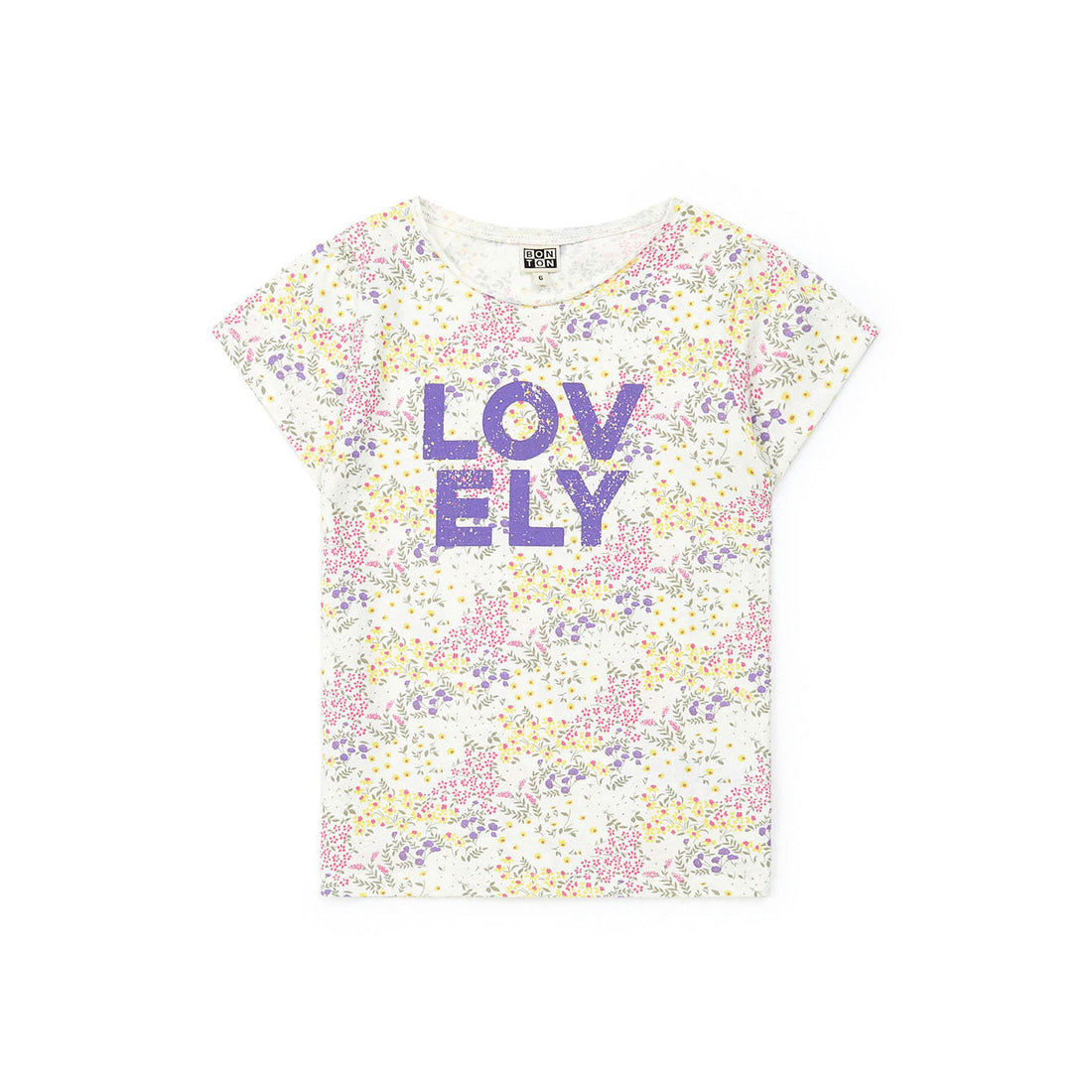 Bonton tees Bonton Prairie Floral Lovely Tee