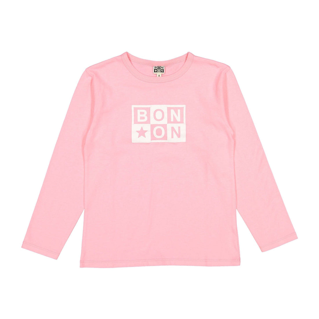 Bonton tees Bonton Rose Long Sleeve Logo Tee