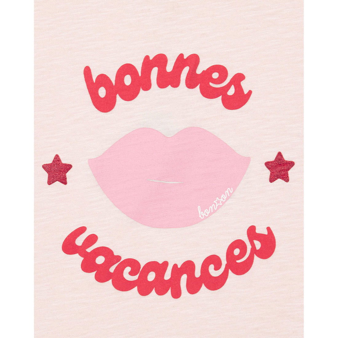 Bonton tees Bonton Rose Vacances Tee