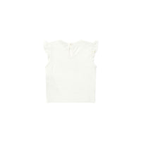 Bonton tees Bonton White Happy Baby Tee