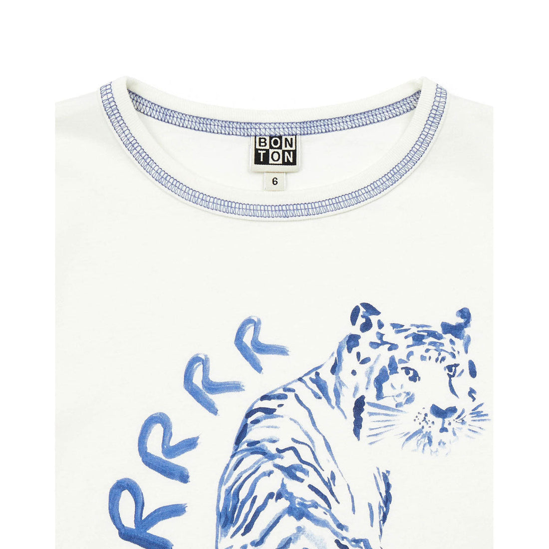 Bonton tees Bonton White Tiger Tee