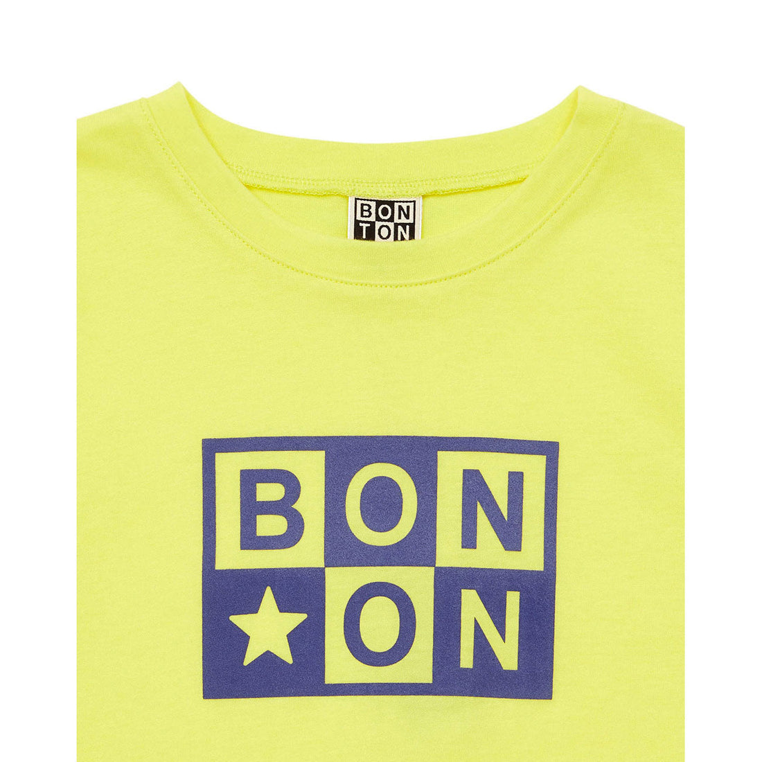 Bonton tees Bonton Yellow Logo Tee
