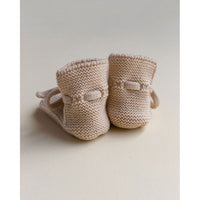 Hvid Booties - Oat