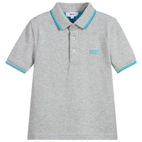 BOSS Hugo Boss Grey Classic Polo