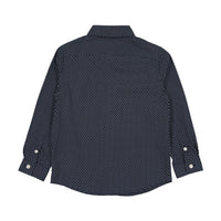 Boys and Arrows shirts Boys and Arrows Navy Mini Flower Shirt