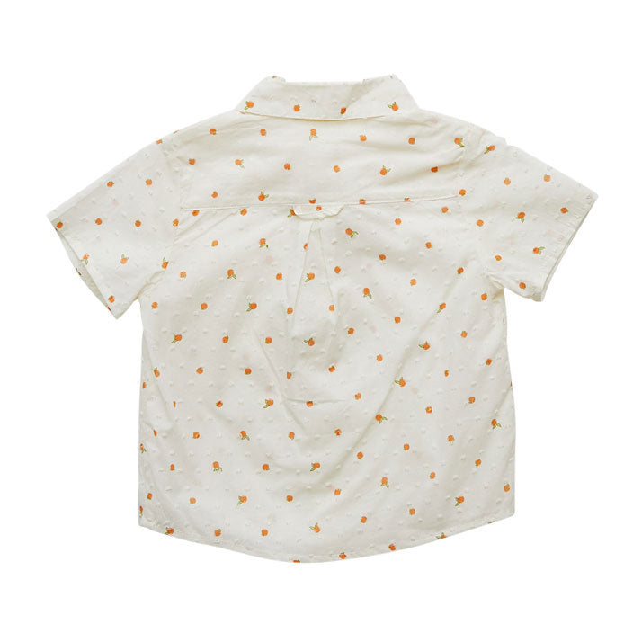 Pink Chicken Ditsy Oranges Jack Shirt