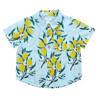 Pink Chicken Boys Jack Shirt - Lemon Branch
