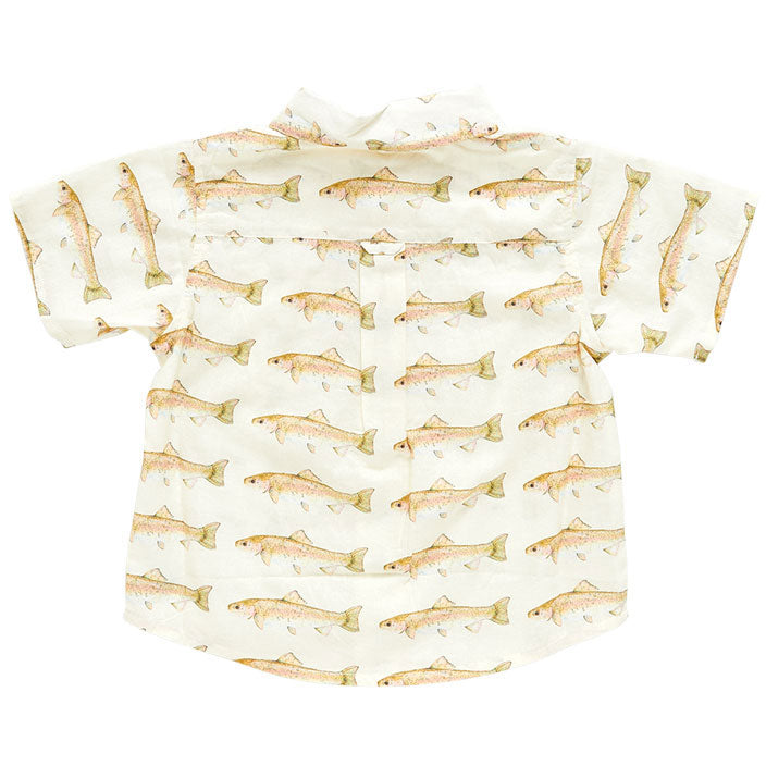 Pink Chicken Baby Jack Shirt - Rainbow Trout