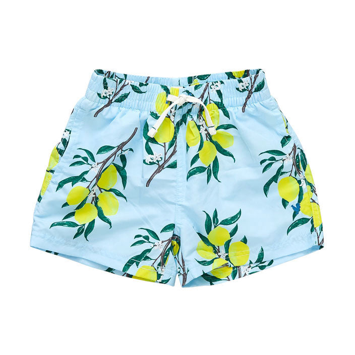 Pink Chicken Swim Trunks - Lemon Branch