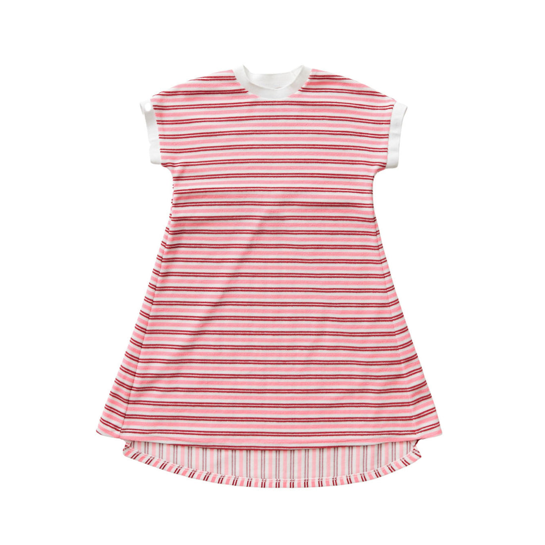 Hey kid Pink Striped Terry Dress