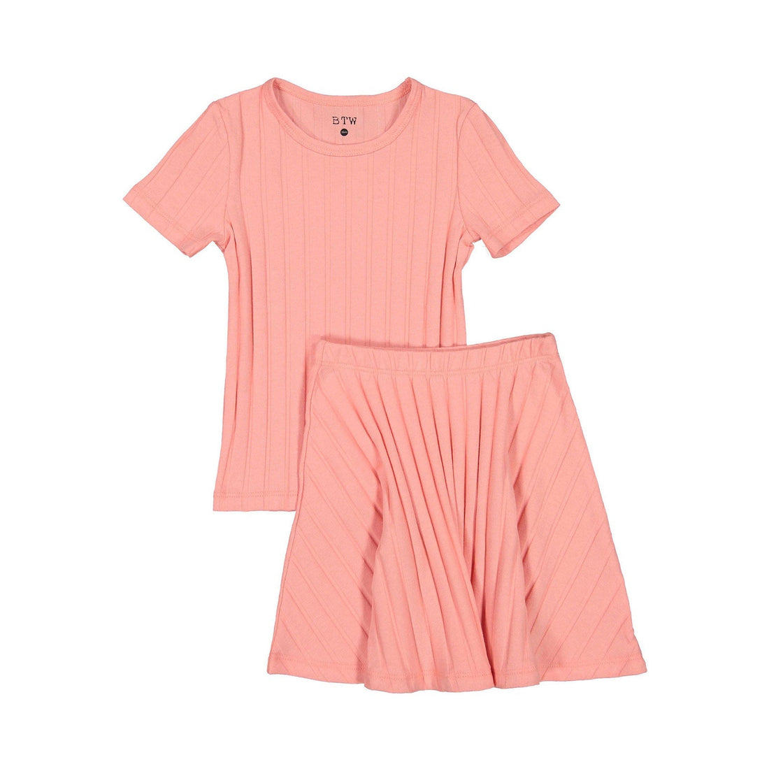 BTW bottoms BTW Coral Skirt Set