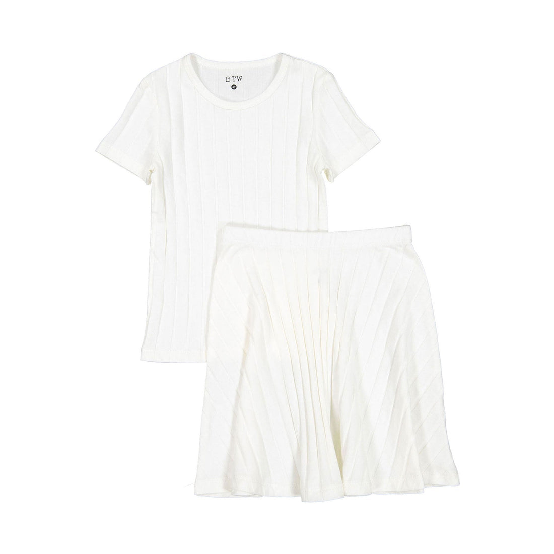 BTW bottoms BTW White Skirt Set