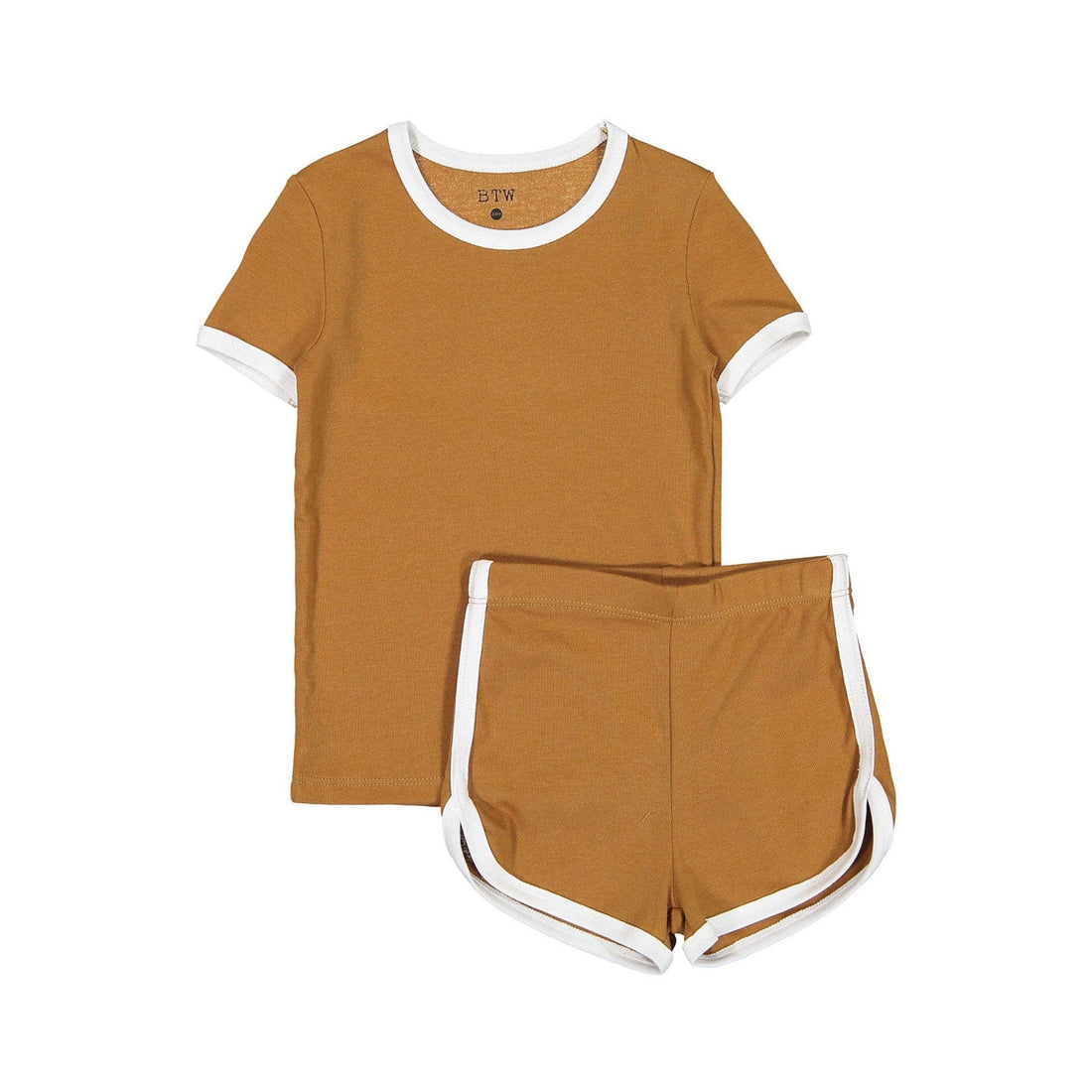 BTW Shorts BTW Brown Shorts Set