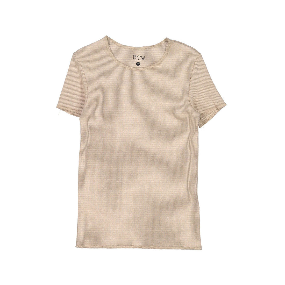 BTW tees BTW Tan Waffle Short Sleeve Tee