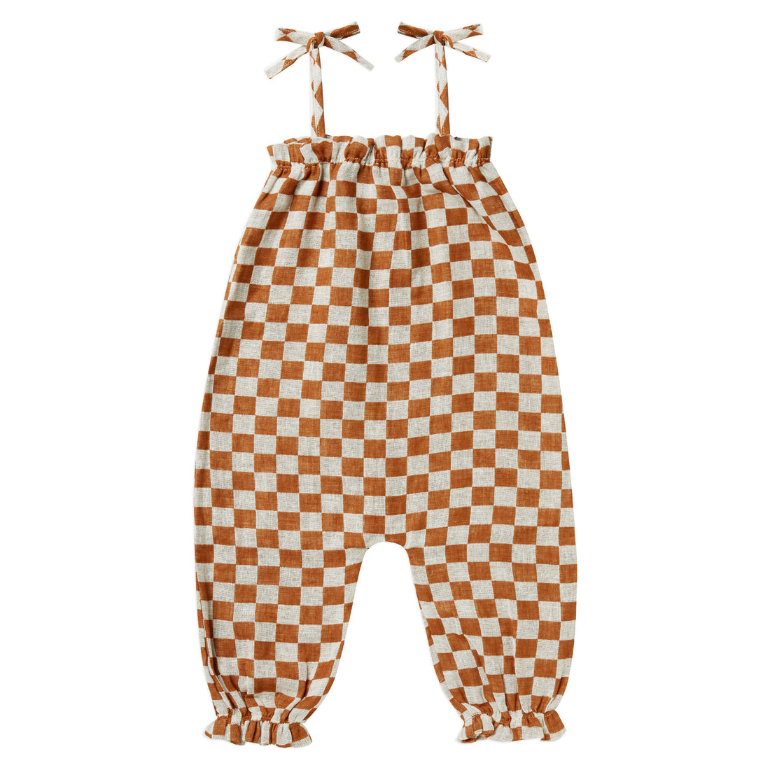 Rylee and Cru Bubble Jumpsuit | Rust Check