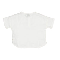 Buho shirts Buho White Pol Linen Baby Shirt