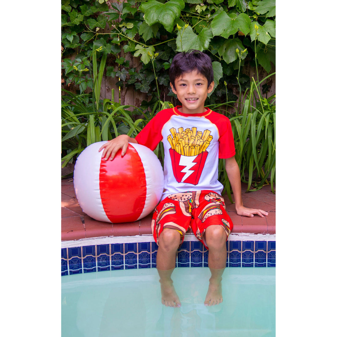 Appaman Burger Deluxe Swim Trunks