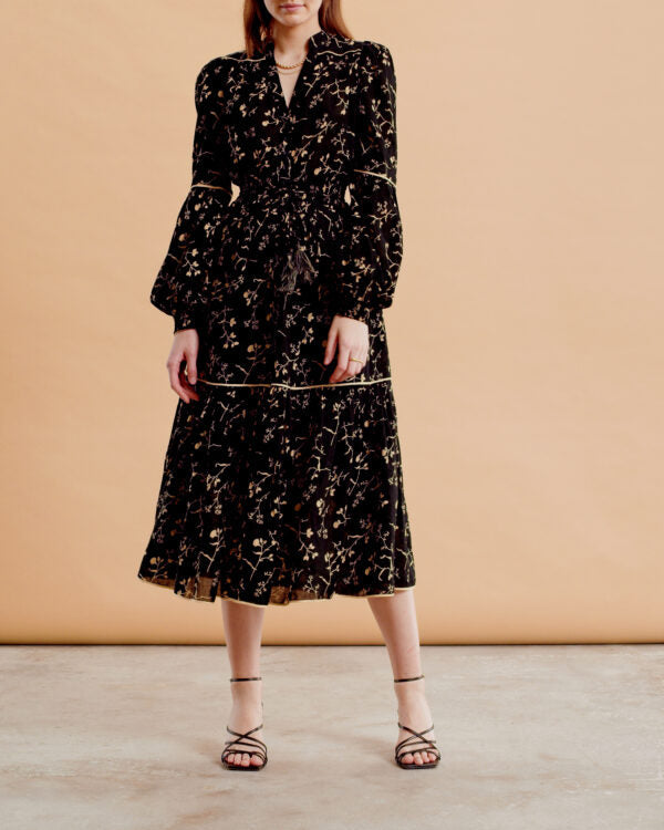 by Timo dresses by Timo Dark Blossom Everyday Midi Dress