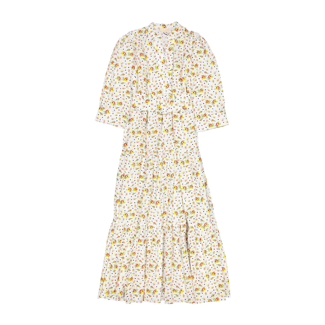 by Timo dresses by Timo Square Flower Poplin Maxi Dress