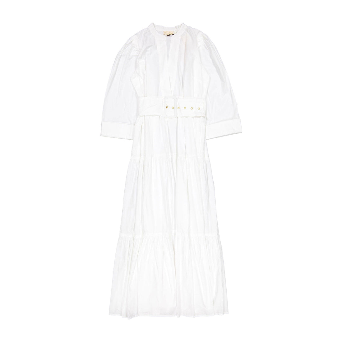 by Timo White Poplin Maxi Dress Ladida by Timo White Poplin Maxi Dress Ladida
