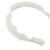 Bene Bene Ivory Frilly Headband