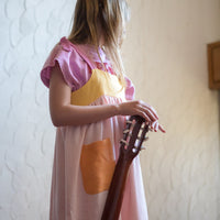 Piupiuchick Multi Color Textured Long Pocket Dress