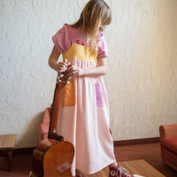 Piupiuchick Multi Color Textured Long Pocket Dress